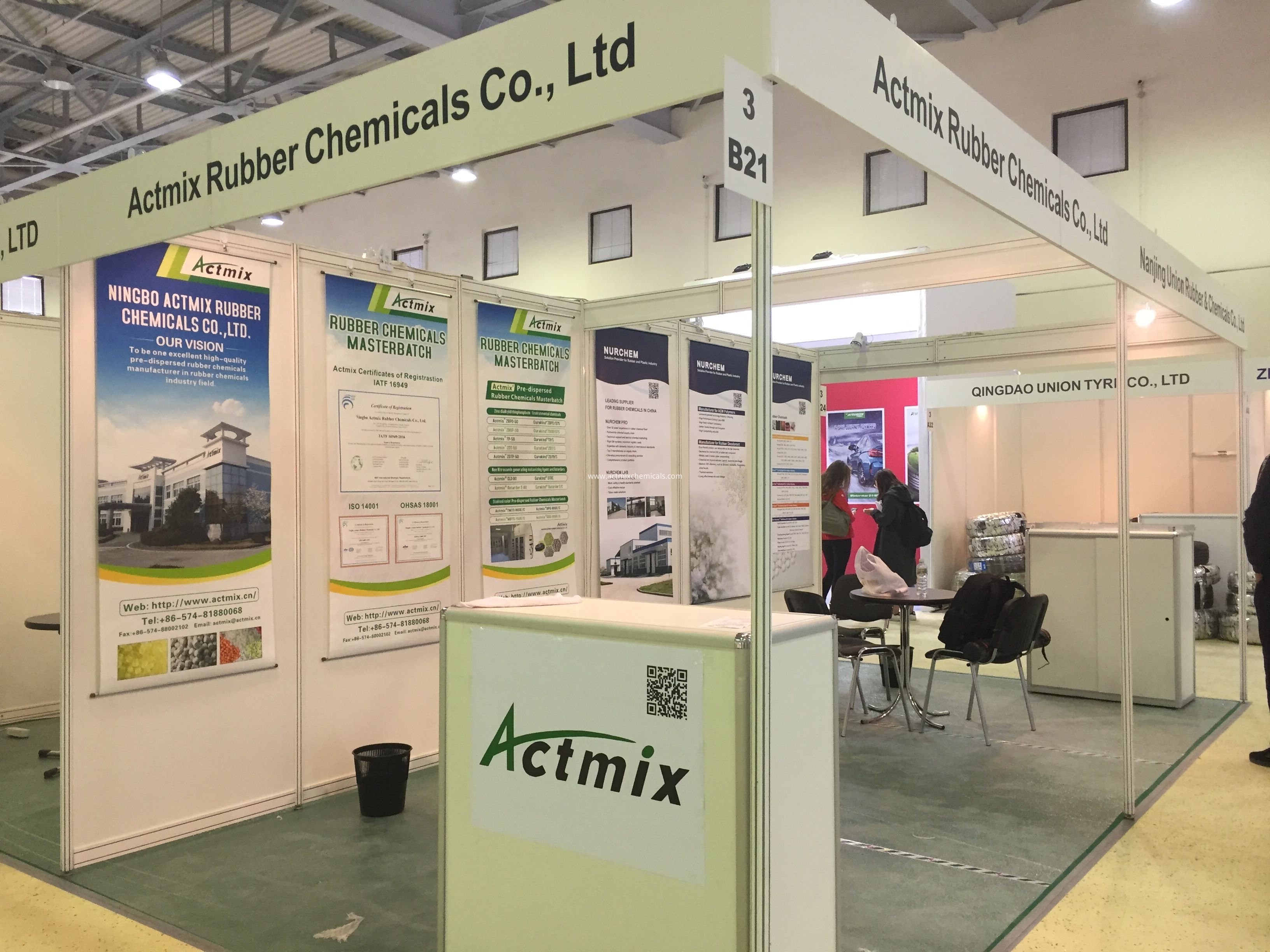 1 Russia Tyre Rubber 2019 Exhibition Actmix Booth No 3B21
