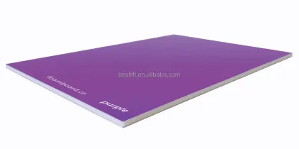 Purple Foam Board 700x1000x5mm for Decoration Design