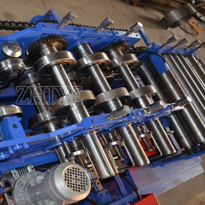 GI CNC CZ Frame Purlin Roll Forming Machinery