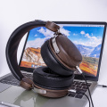 Wood HiFi 50mm Dynamic Stereo Noise Headphone Membatalkan
