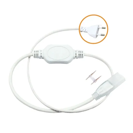 CE Certified 600W Power Cord with Built-in Protect Fuse for European Plug, 230V 50M LED Strip Light - Shenzhen Factory