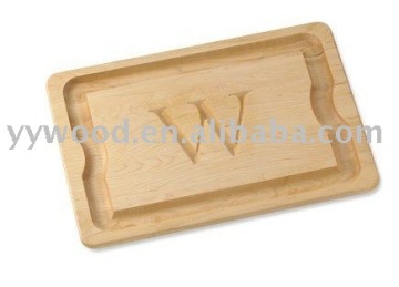 monogrammed cutting board
