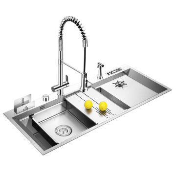 CE Popular Anti-Scratch Undermount Kitchen Sink with Cup Washer