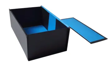 Magnetic Closure Silver Foil Paper Box