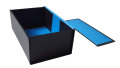 Venda quente caixa de papel de presente de papelão rígida de dobramento