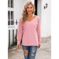 Casual blouse girl t shirt long sleeve