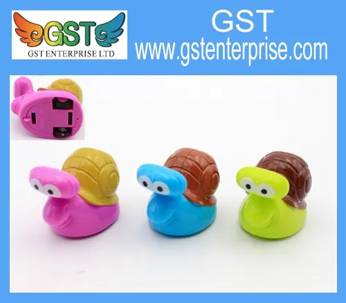 Colorful Pull Back Snail Racers