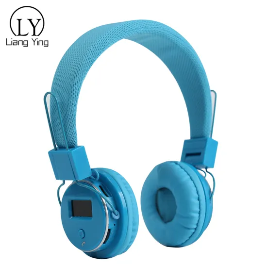 Wholesale Comfortable Headband Bluetooth Wireless Stereo with Screen