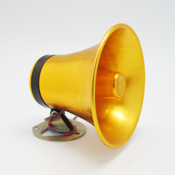 Golden Aluminium Horn Speaker per PA Sound System