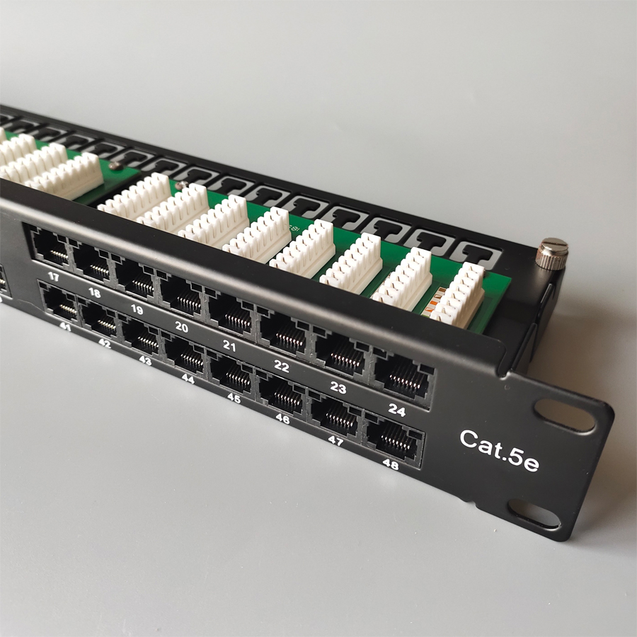 Wire Path Panel Utp 48 Ports Cat5e Vertical Wiring Patch Panel, High Quality Utp 48 ...