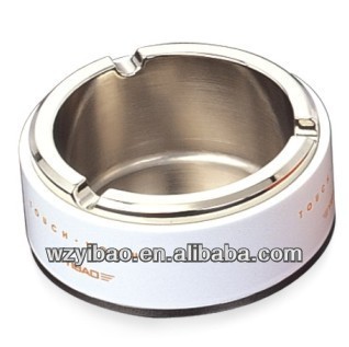 YIBAO promotional smoking accessory gift metal disposable aluminium round ashtray YB-128