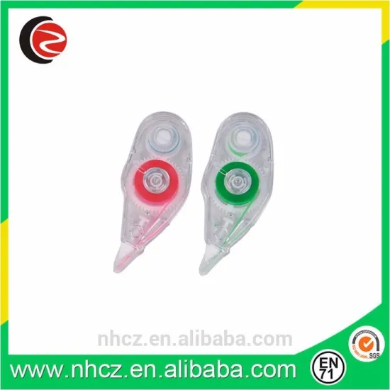 High Quality Tape Colored plastic correction tape for students