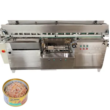 Canned Sardine Production Line: Glue Labeling Machine for Fish Canning