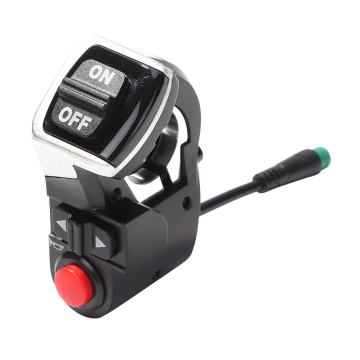 Komplettes Bedienfeld -Kit für Elektromutrücker: einschließlich Blinker, hinterer Lampen, Horn-, Knopf- und Nebelscheinwerferlichtstartschalter inklusive