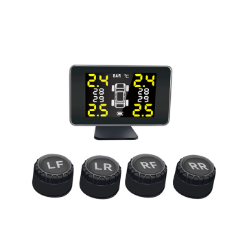 ระบบตรวจสอบความดันยางรถยนต์ PSI ที่ผ่านการรับรอง CE พร้อมจอแสดงผล LCD