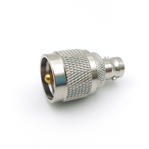 Male UHF to Female BNC RF Coaxial Adapter