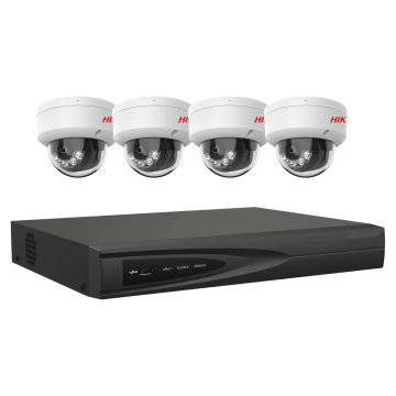 Hikvision PoE Camera Kit: Dome DS-7616NI-Q2/16P with DS-2CD1153G2-LIU 5MP Camera, 8ch/16ch NVR Surveillance System