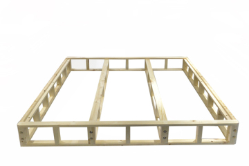 Low Price Strengten Wooden Slat Bed Frame