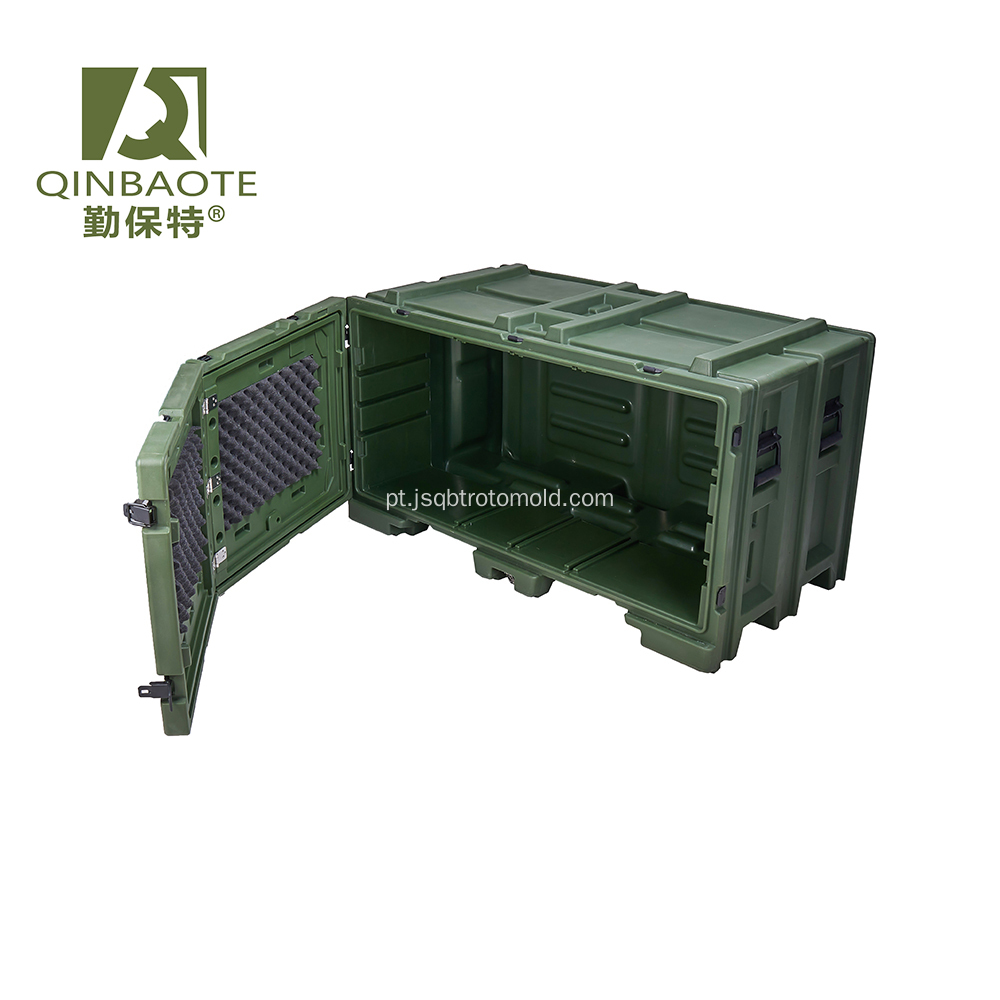 Mesa de campo em caixa moldada rotativamente