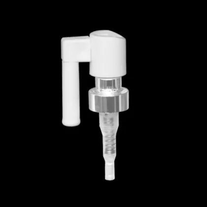 15mm 0.12ml Pharmaceutical Sprayer , White Plastic Throat Spray Pump