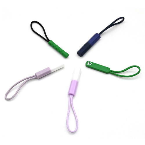 TPU Rubber Zipper Puller for Sportswear