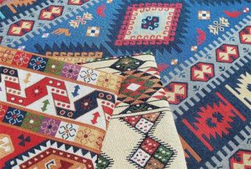Upholstery Woven Small Mat Fabric for Room Decorations