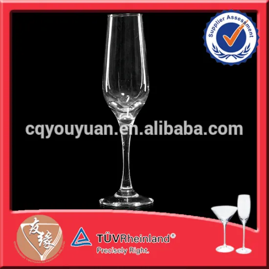 Hot Sale Handmade Glass Champagne Cup For Party