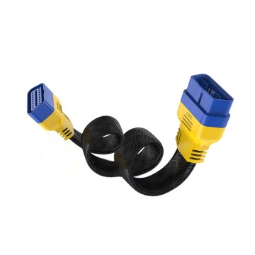 60cm AUTOOL OBD2 II Flexible Extension Male to Female Cable