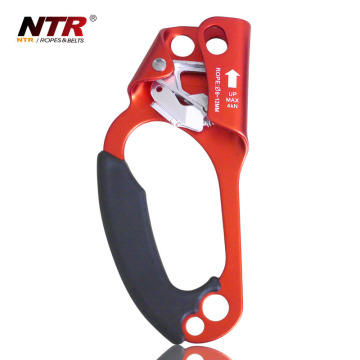 Left-hand aluminum & magnesium alloy climbing ascender