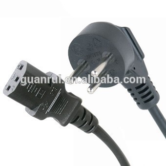 israel power cord and extention cord with 3 pin plug