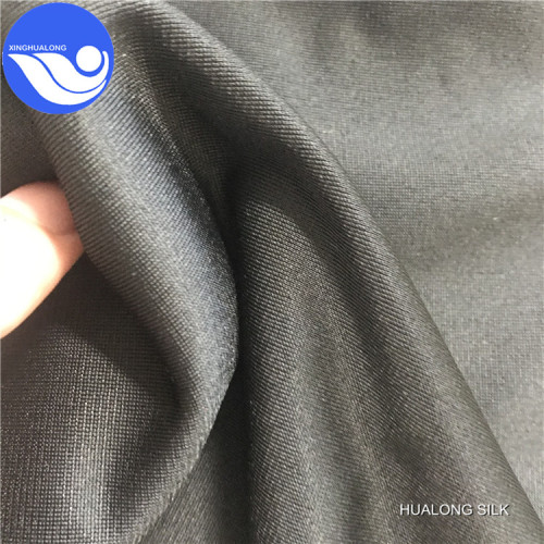 Hög kvalitet 100% polyester tricot borstad stickningstyg