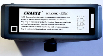 Tinta negra permeable para impresora CIJ