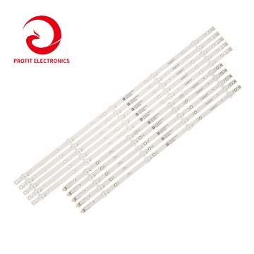10pcs LED Backlight Strip for Specific TV Models: E4SW5518RKU, NS-55DF710NA19, LB55135, lbm550m0501-PJ-4(L) PK-4(R), E4sw5518rku, LB55135 V1_01 V0_00
