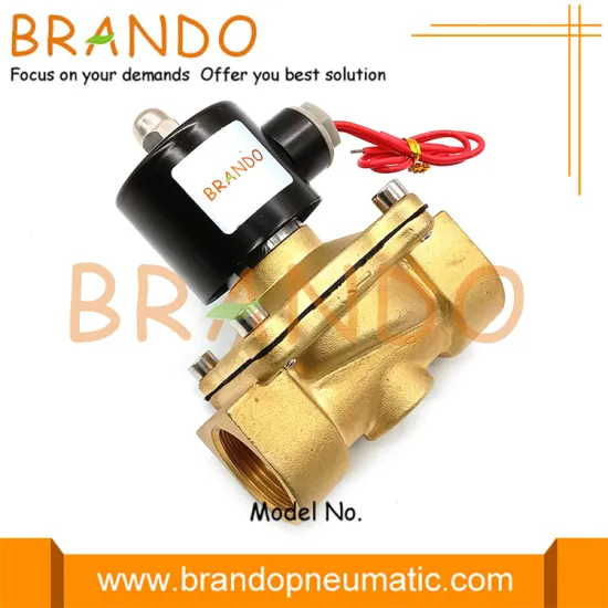 2W250-25 UW-25 1'' Diaphragm Operated Brass Solenoid Valve
