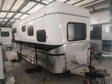 Square Horse Trailer with Living Quarter