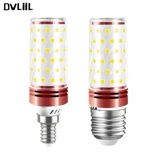 DVLIIL 12W/16W C9 LED Corn Light Bulbs: 1 Volt, 4-hour Intelligent 3.7V Lamp