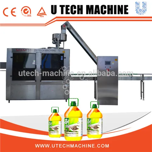 Automatic Bottle Soya Oil Filling Machine/Bottle Oil Filling Plant