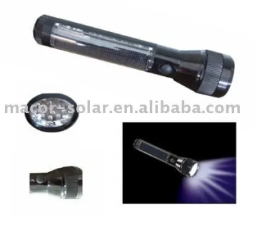 Z189 solar flashlight