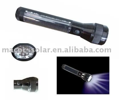 Z189 solar flashlight