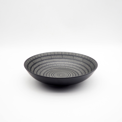 Ensalada personalizada cerámica que sirve tazón de arroz de sopa de varios tamaños para restaurante en casa