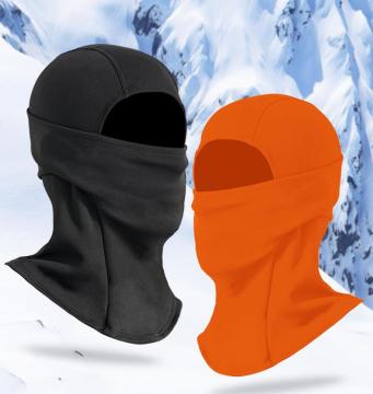 Custom Logo Printing Outdoor Sports Fleece Full Face Balaclava Mask