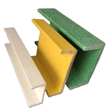 High strength fiberglass channel profile frp U channel