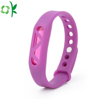 Popular Adjustable Silicone Mosquito Repellent Bracelet