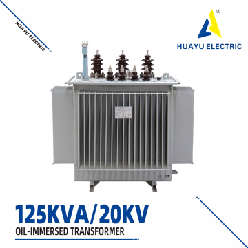 125KVA 20KV Oil-immersed transformer Low Loss