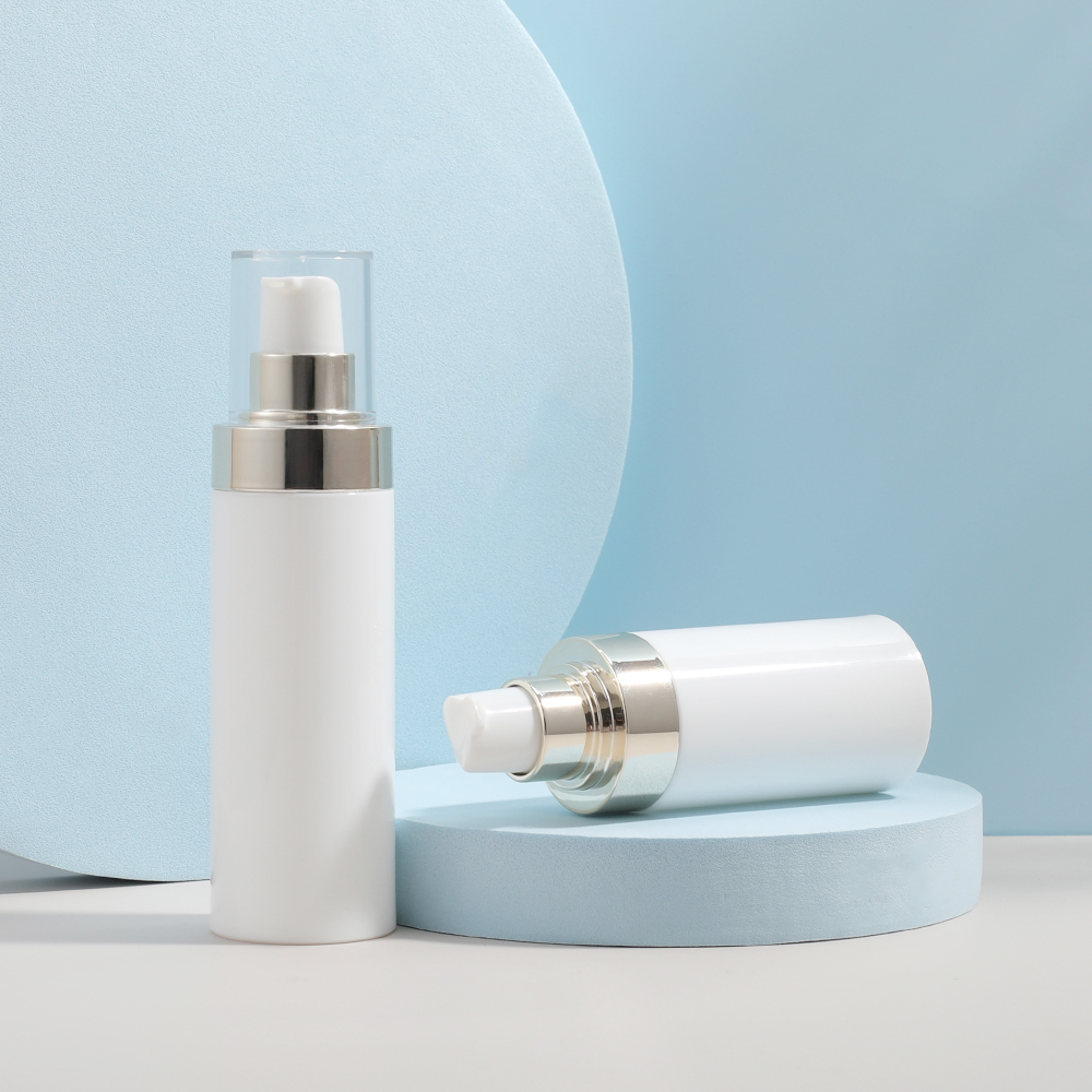 50ml 80ml 100ml 120ml White Airless Plastic Bottle