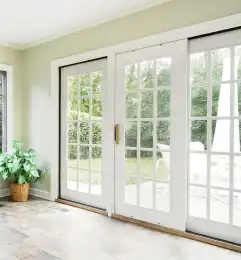 Thermal Insulated Vinyl Plastic Sliding Door for Balcony