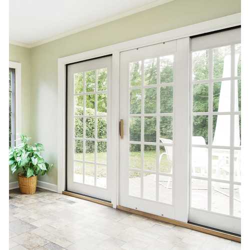 Thermal Insulated Vinyl Plastic Sliding Door for Balcony