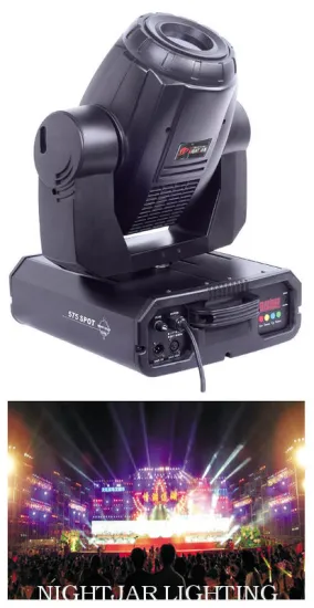 High Power Mix-color Hmi 575w Moving Heads Lighting For Television, Family Party