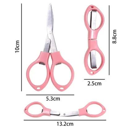 Stainless Steel Multi-functional Makeup Eyelash Stretching Scissors
