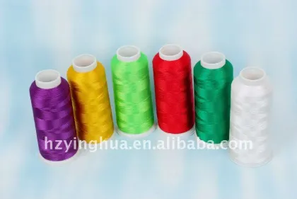 120D/2 Polyester Embroidery Thread Dyed Workshop